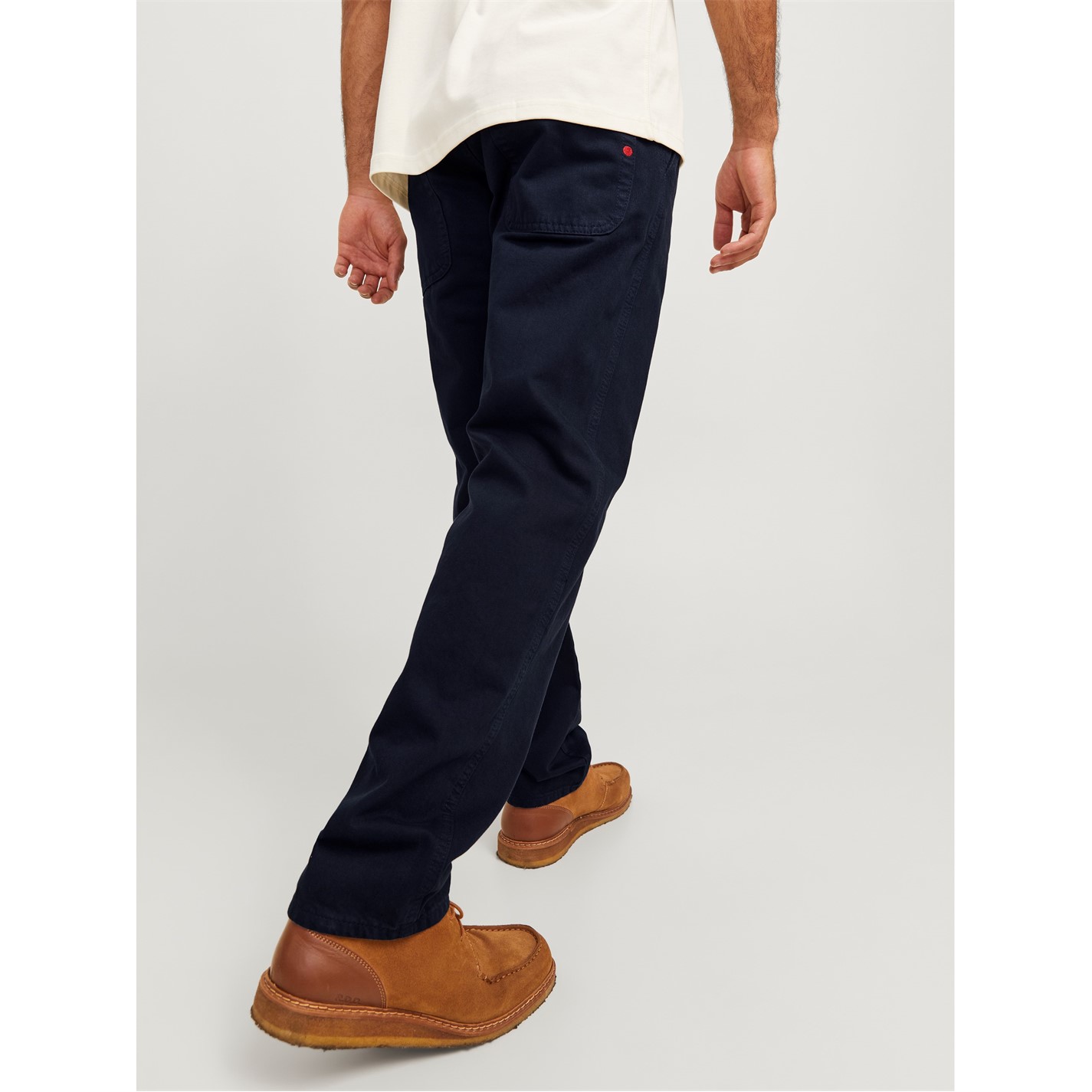 Kalhoty Jack and Jones Navy Blazer 7887995 Men's Straight Leg Trousers - 5