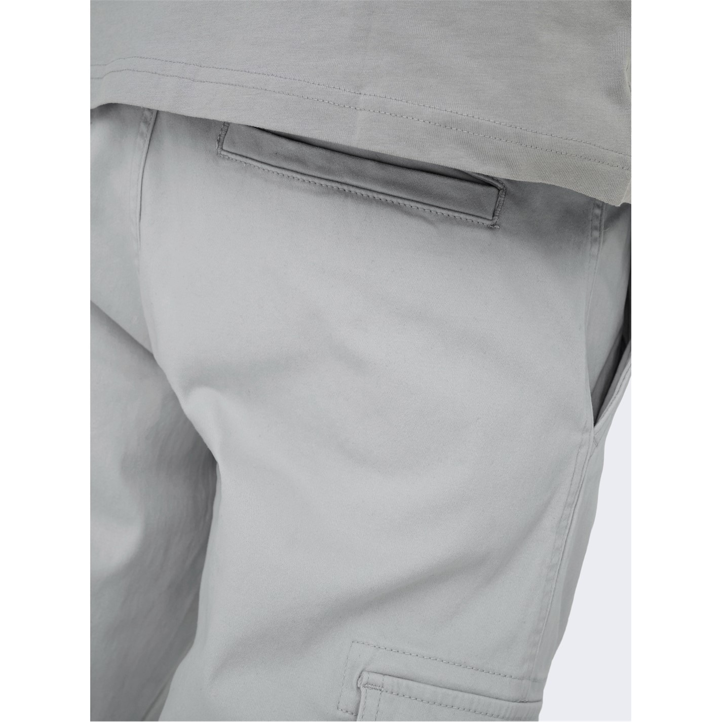 Kalhoty Only Glacier Gray 7057267 Men's Cargo Trousers - 4