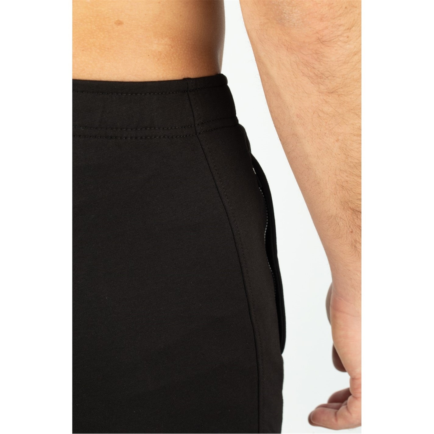 Tepláky Sjeng Sports Black 7866641 Men's Auckland Performance Tracksuit Bottoms - 5
