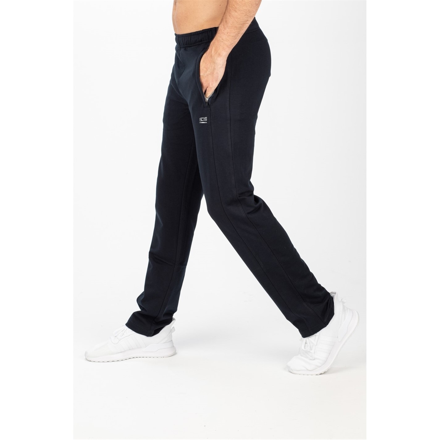 Tepláky Sjeng Sports Dark Blue 7092141 Men's Auckland Performance Tracksuit Bottoms - 2