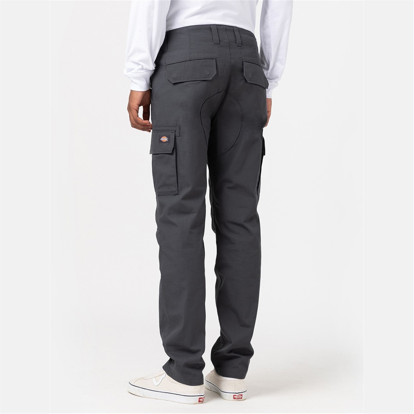 Kalhoty Dickies Charcoal CH01 1681754 Men's Millerville Cargo Trousers - 2