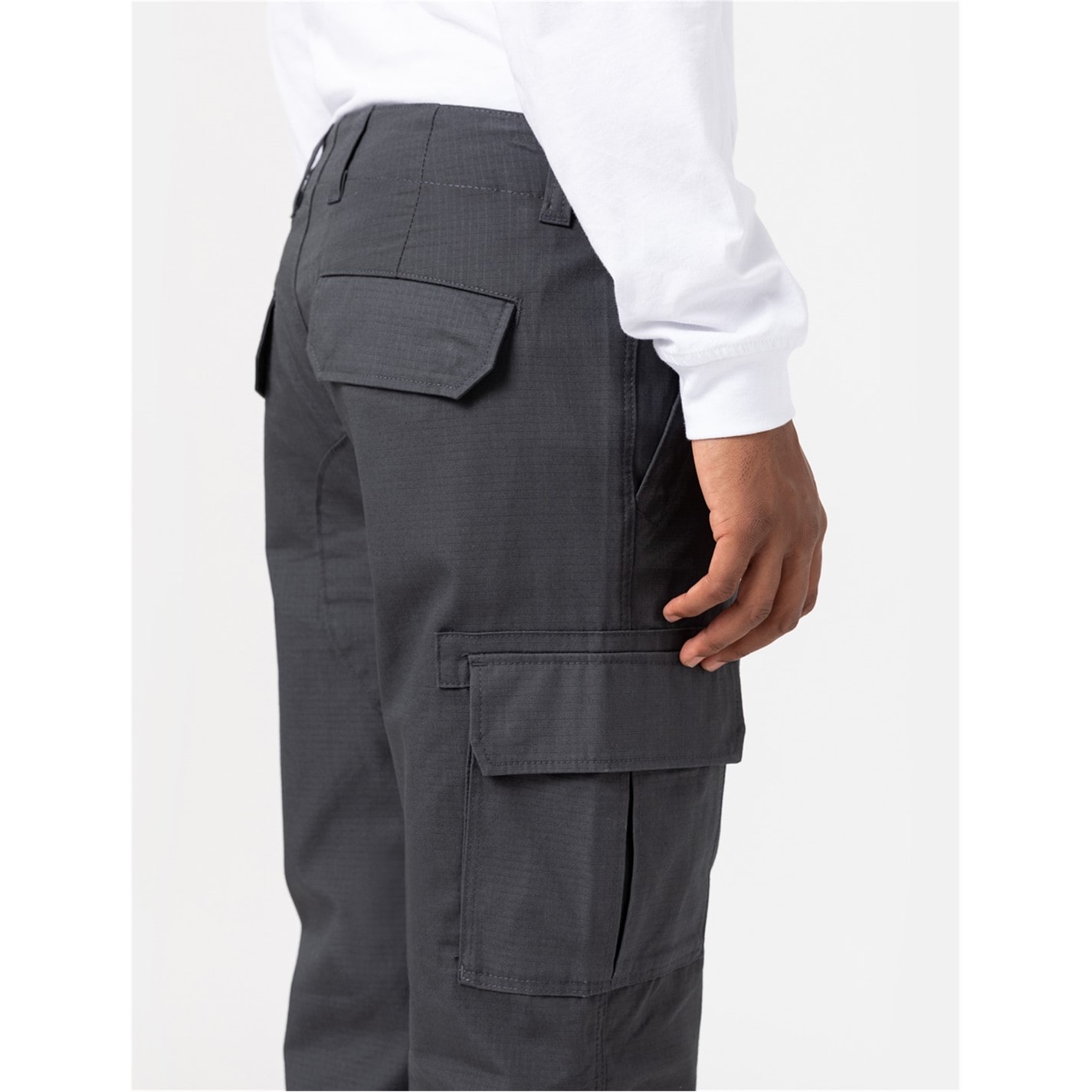 Kalhoty Dickies Charcoal CH01 1681754 Men's Millerville Cargo Trousers - 6