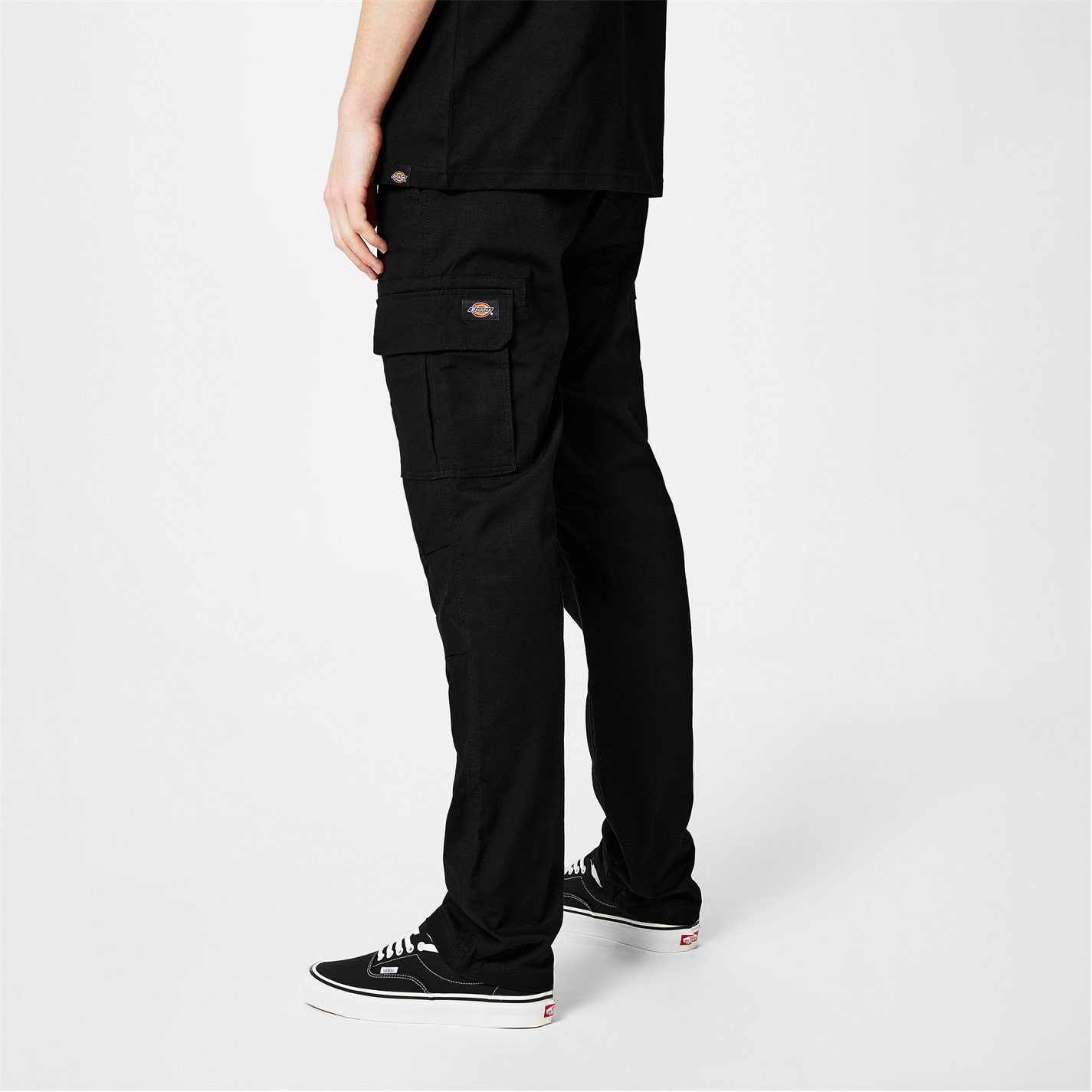 Kalhoty Dickies Black BLK1 9919439 Men's Millerville Cargo Trousers - 4