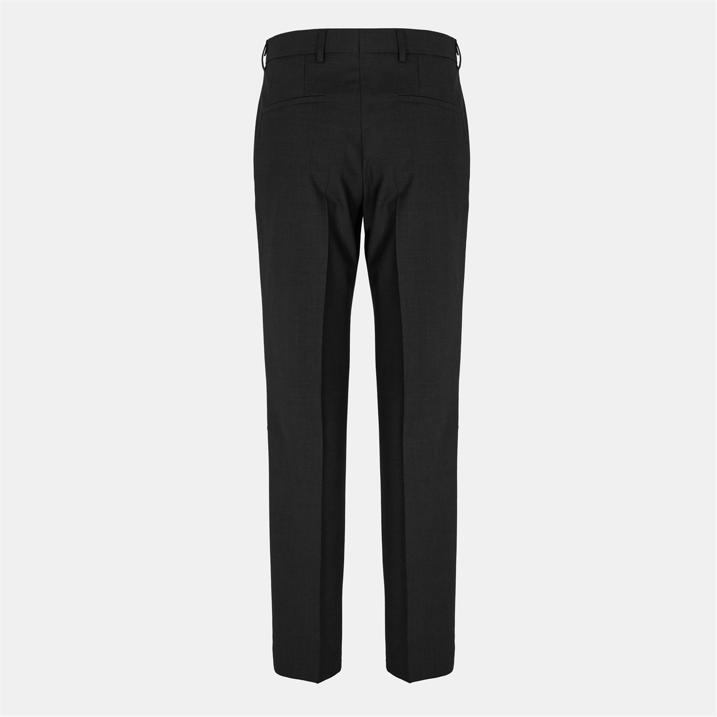 Kalhoty Boss Dark Grey 6822590 Men's H Genius Mm Straight Leg Trousers - 2