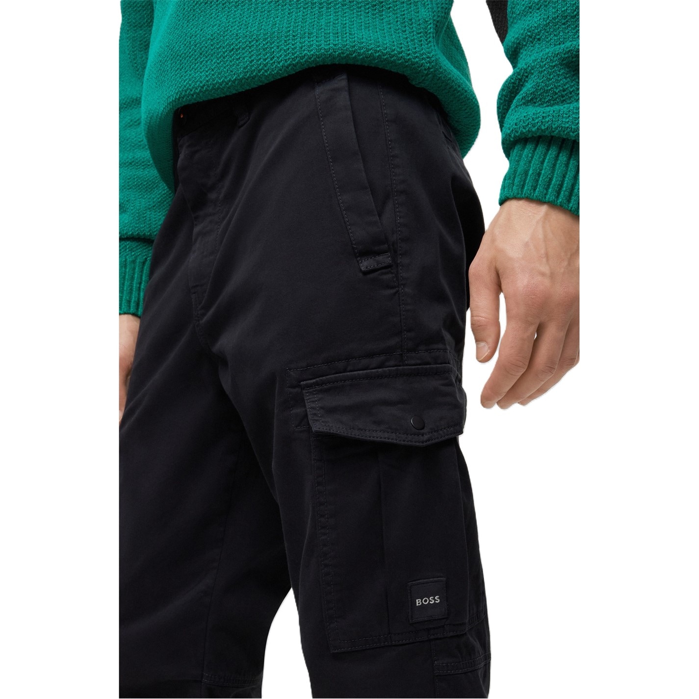 Kalhoty Boss Black 8849914 Men's Sisla-5 Cargo Trousers - 3