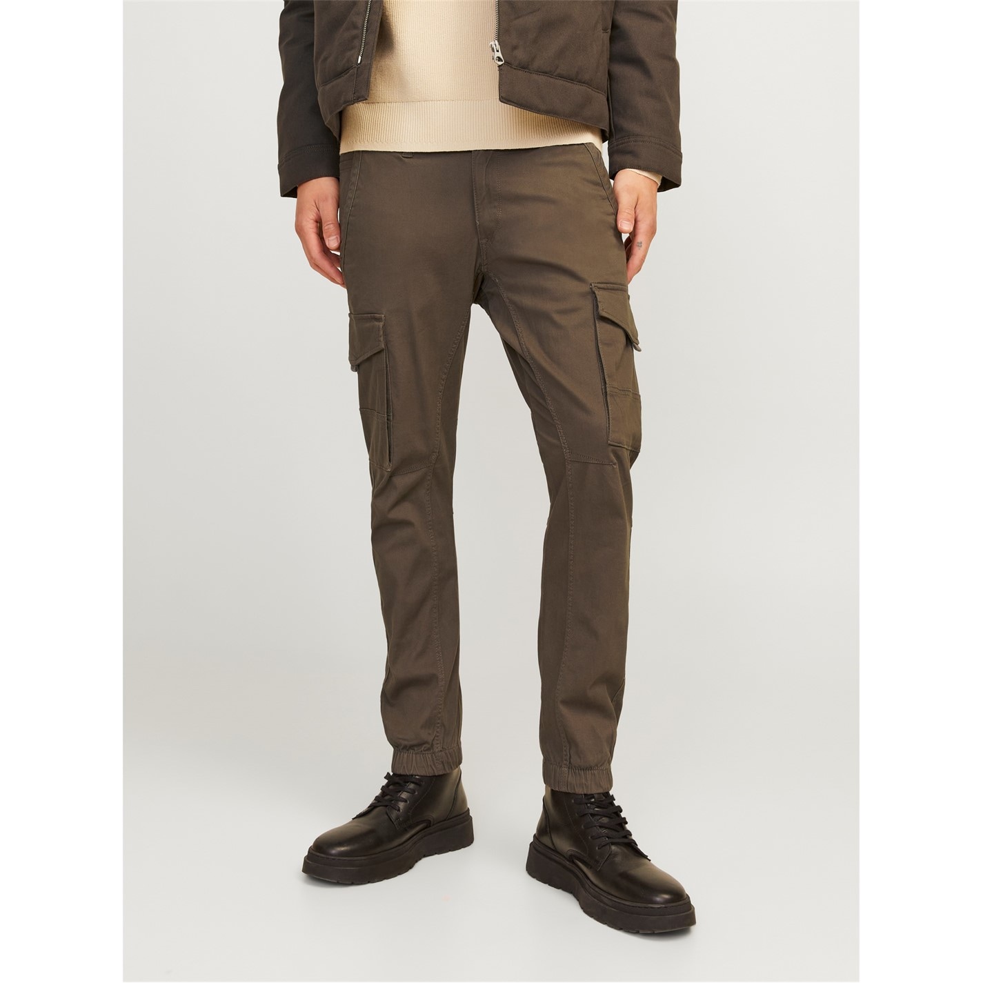 Kalhoty Jack and Jones Wren 822953 Men's Paul Cargo Trousers - 3