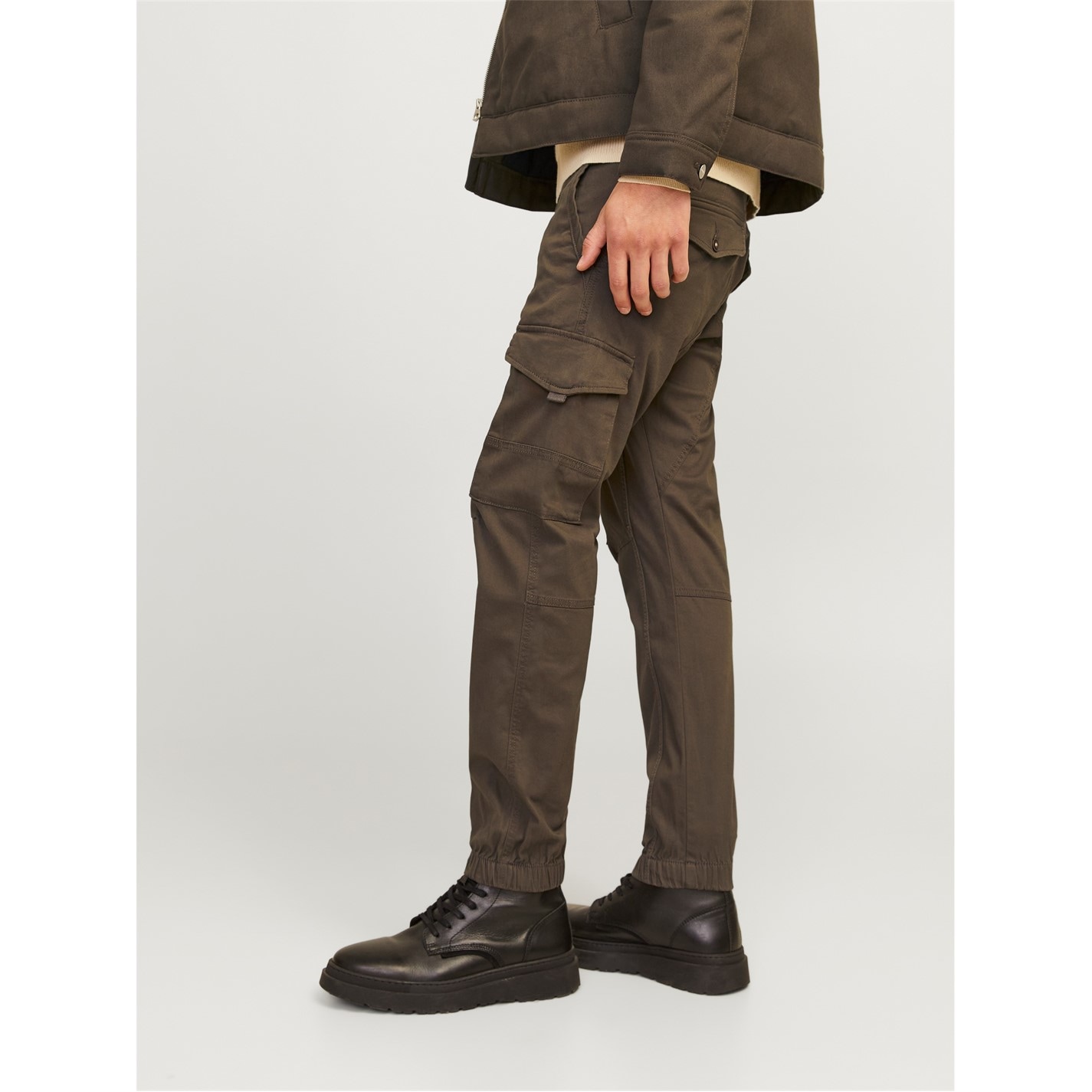 Kalhoty Jack and Jones Wren 822953 Men's Paul Cargo Trousers - 4