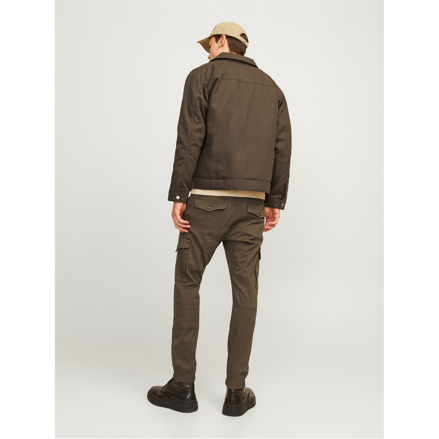 Kalhoty Jack and Jones Wren 822953 Men's Paul Cargo Trousers - 6