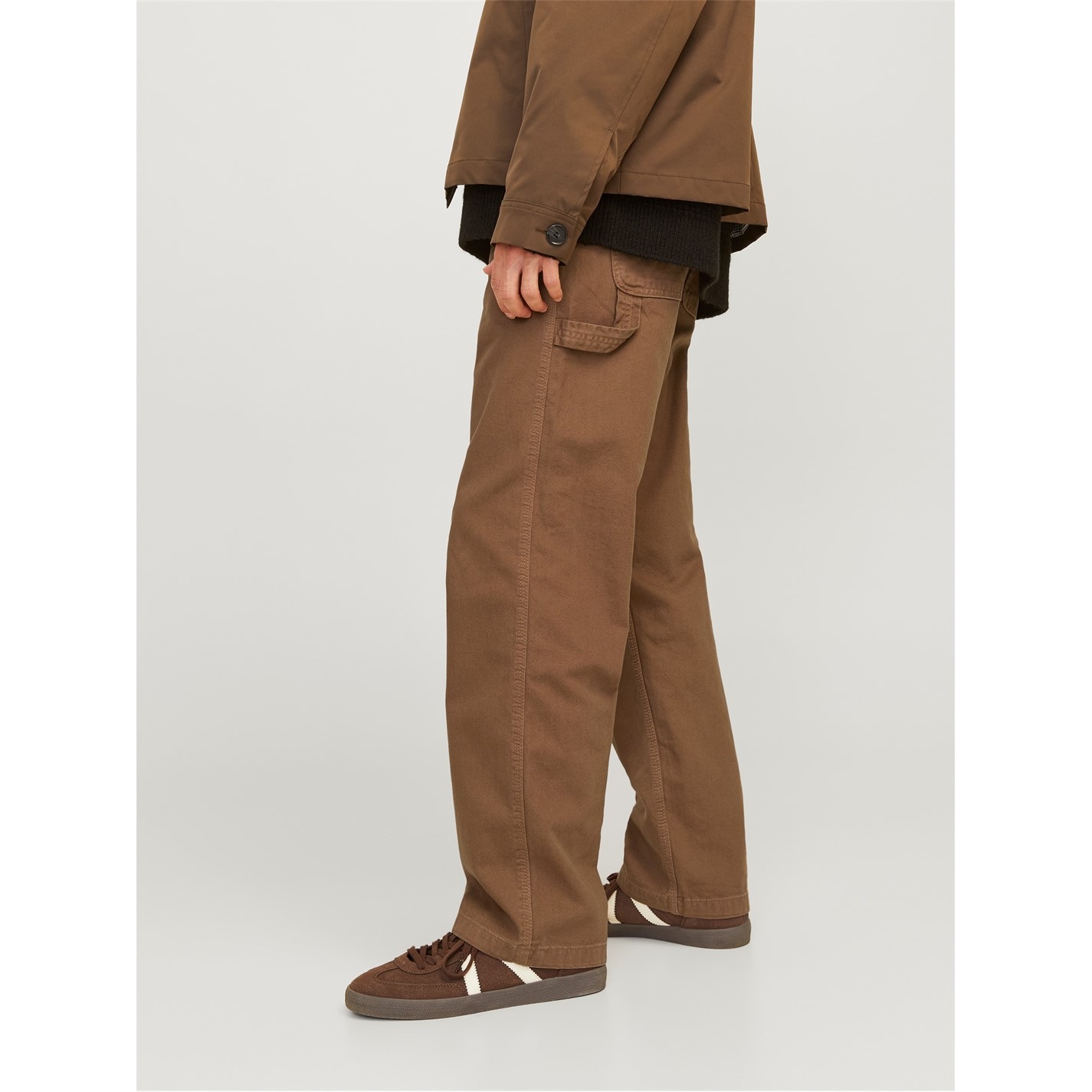 Kalhoty Jack and Jones Rubber 3717587 Men's Carpenter Cargo Trousers - 7