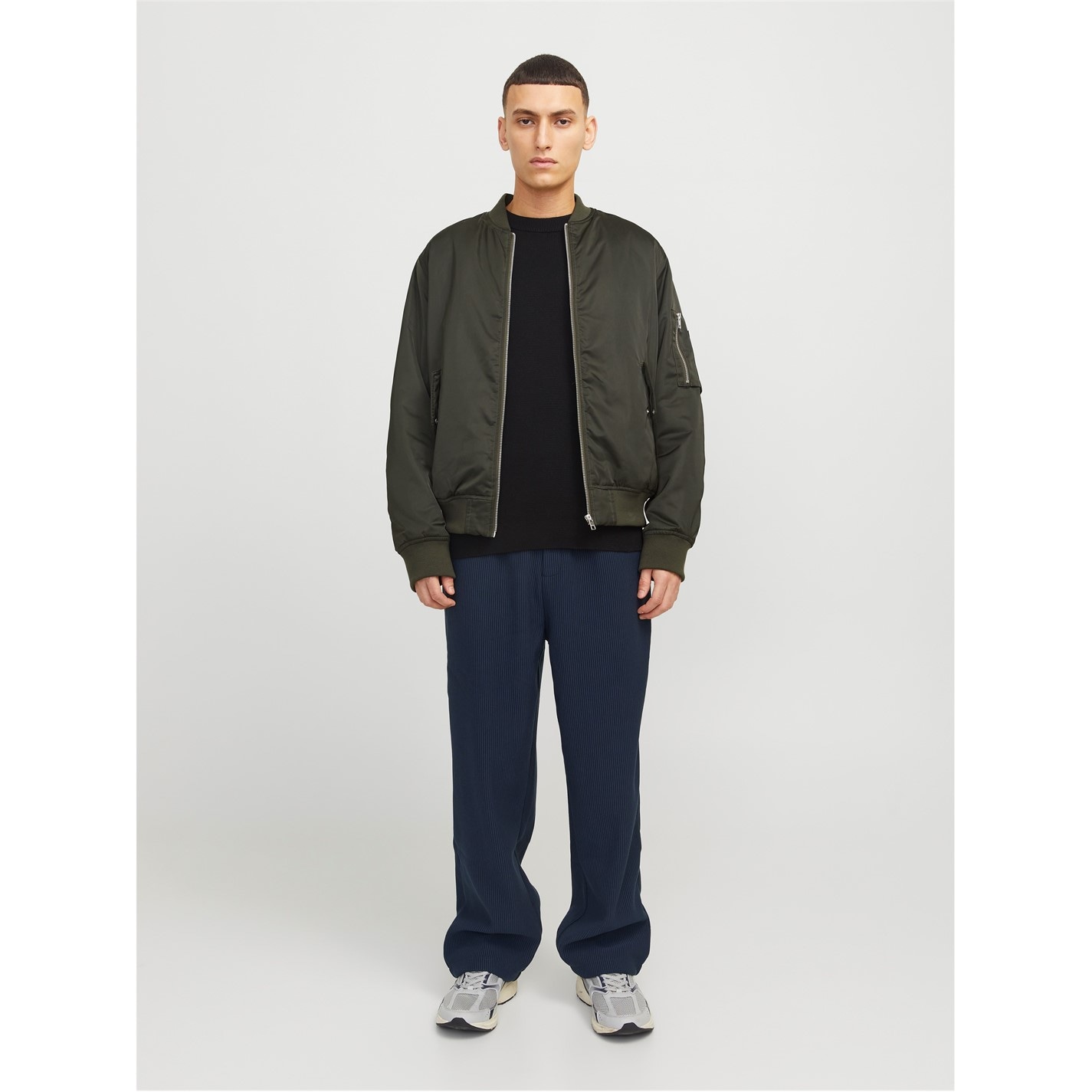 Kalhoty Jack and Jones Sky Captain 8307597 Men's Lawrence Straight Leg Trouser - 5
