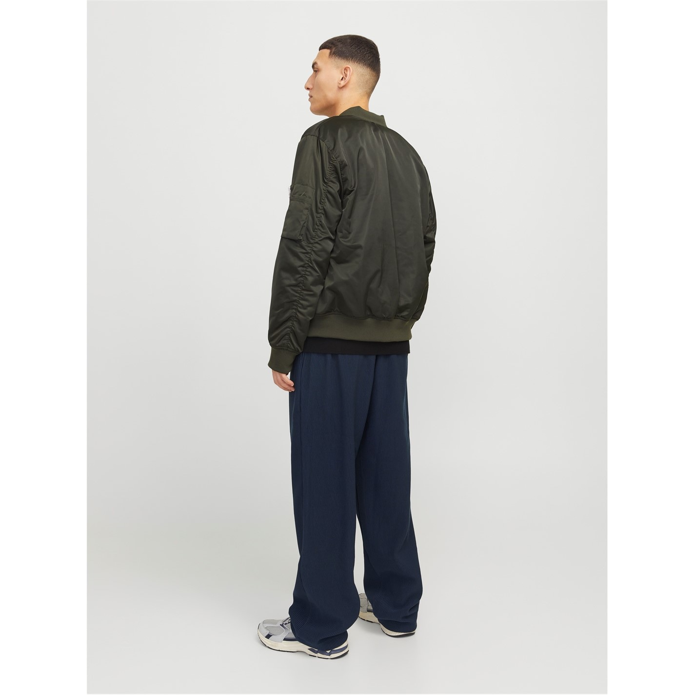 Kalhoty Jack and Jones Sky Captain 8307597 Men's Lawrence Straight Leg Trouser - 6