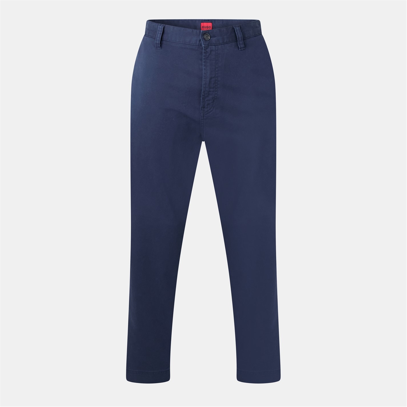 Kalhoty Hugo Dark Blue 875132 Men's Tailored Straight Leg Trousers - 1