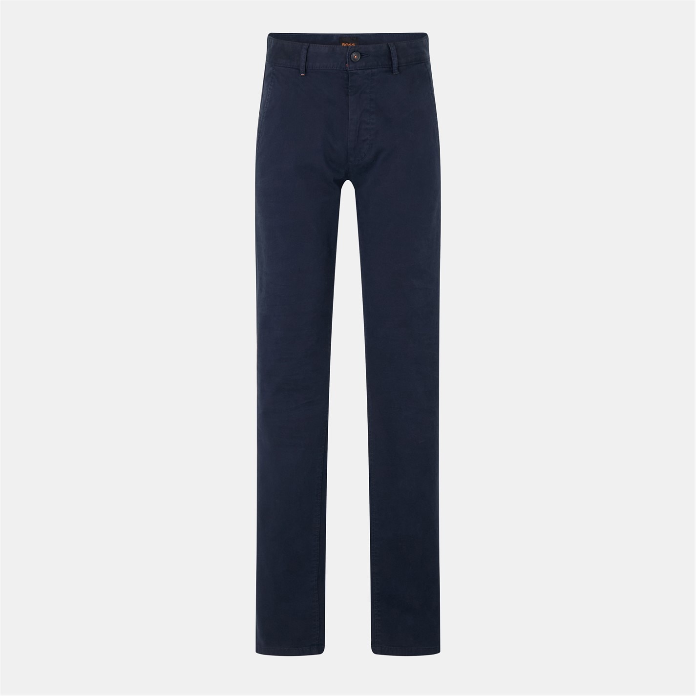 Kalhoty Boss Dark Blue 4652823 Men's Chino Slim Fit Straight Leg Trousers - 1