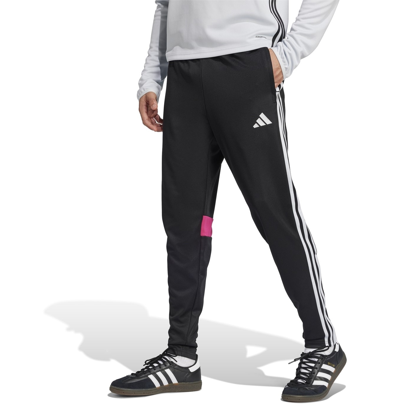 Tepláky adidas Blk 3123287 Tiro 25 Essentials Training Tracksuit Bottoms Mens - 2