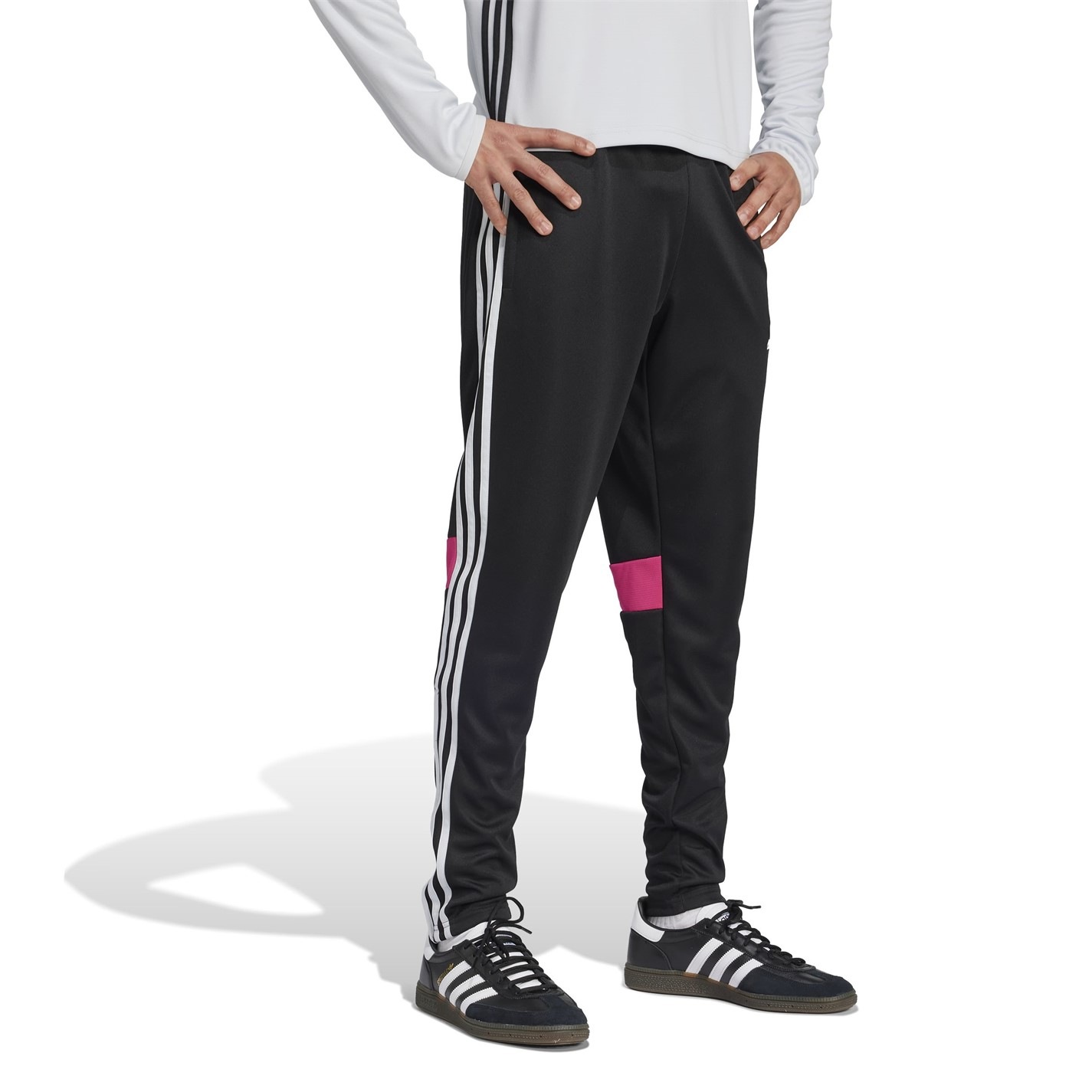 Tepláky adidas Blk 3123287 Tiro 25 Essentials Training Tracksuit Bottoms Mens - 4