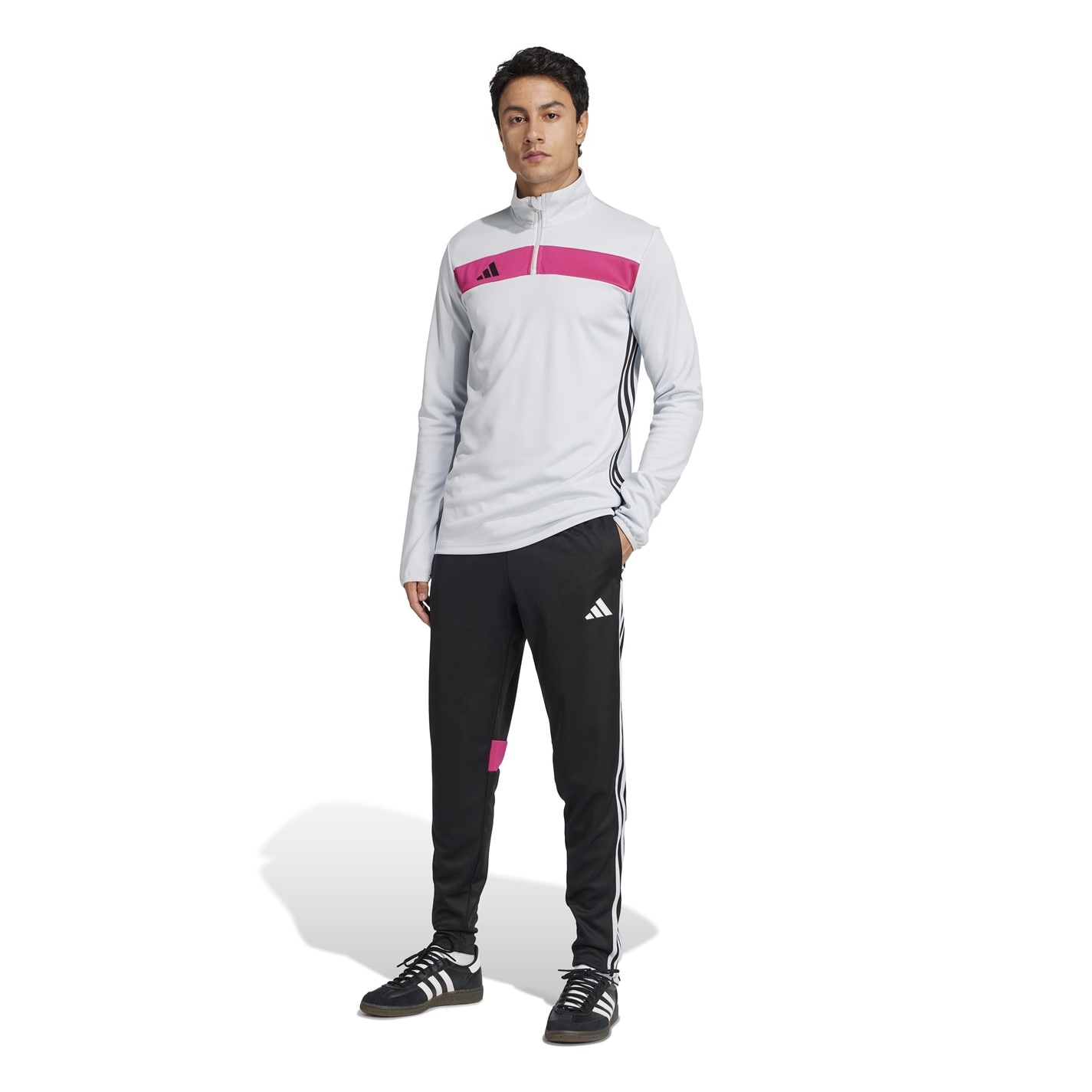 Tepláky adidas Blk 3123287 Tiro 25 Essentials Training Tracksuit Bottoms Mens - 7