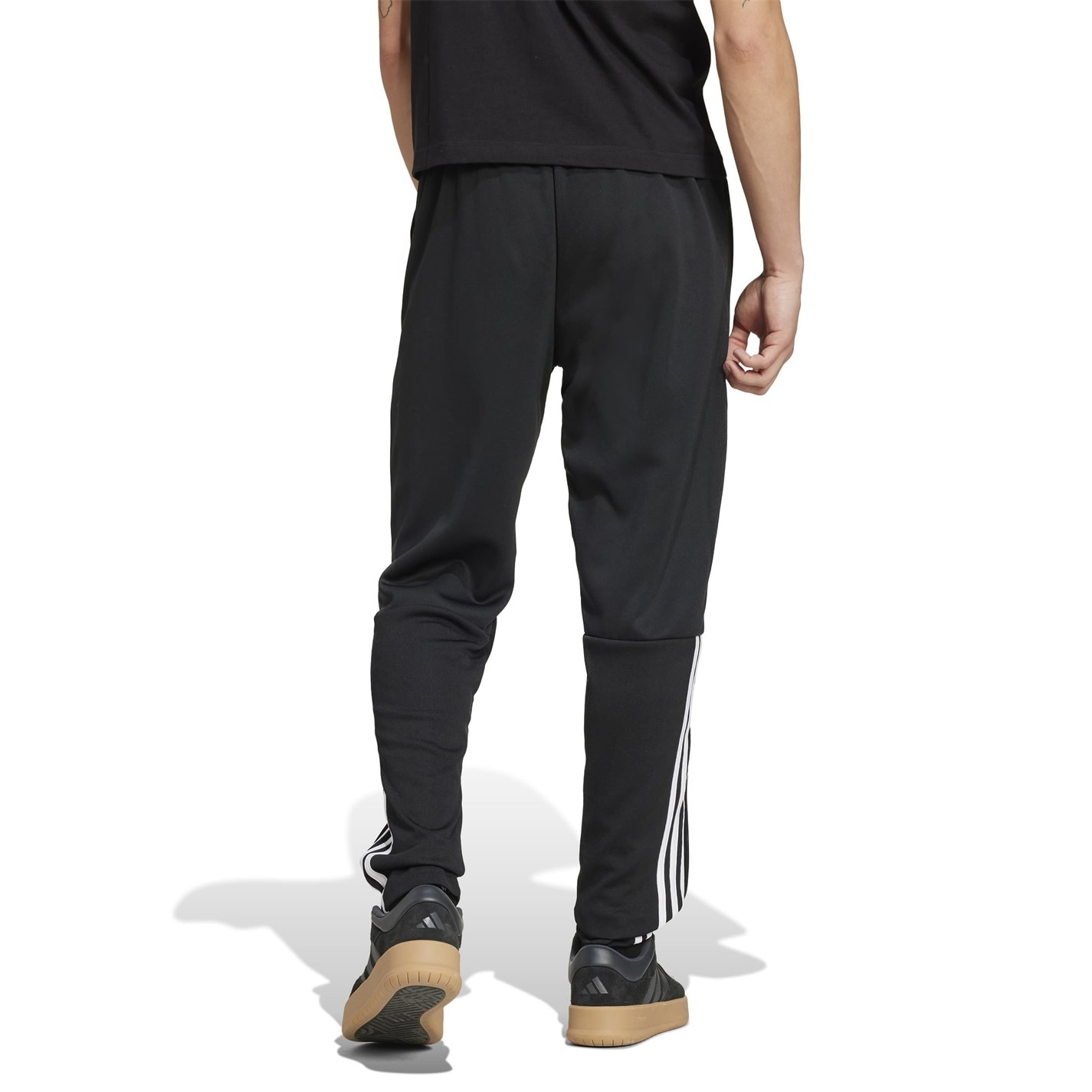 Tepláky adidas Black 557213 Men's Sereno Winter Black Performance Tracksuit Bottoms - 3