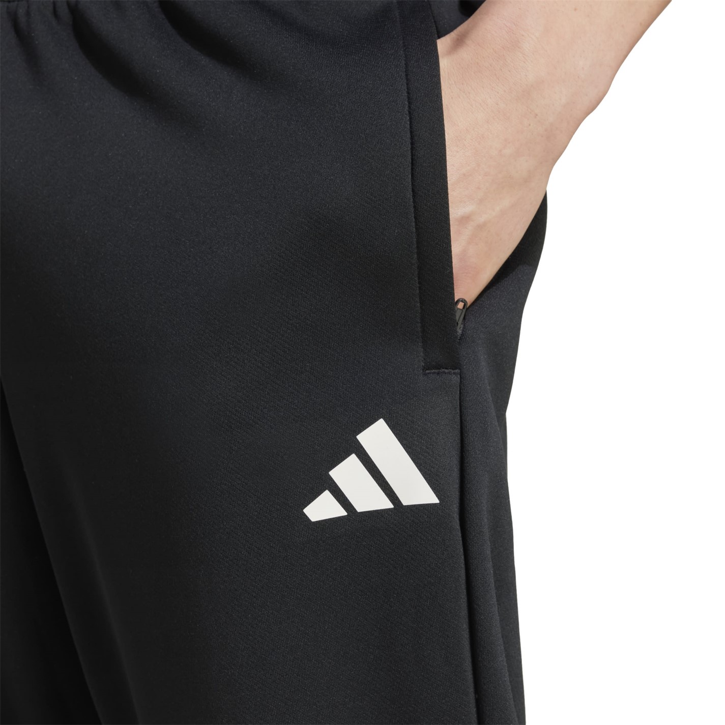 Tepláky adidas Black 557213 Men's Sereno Winter Black Performance Tracksuit Bottoms - 6