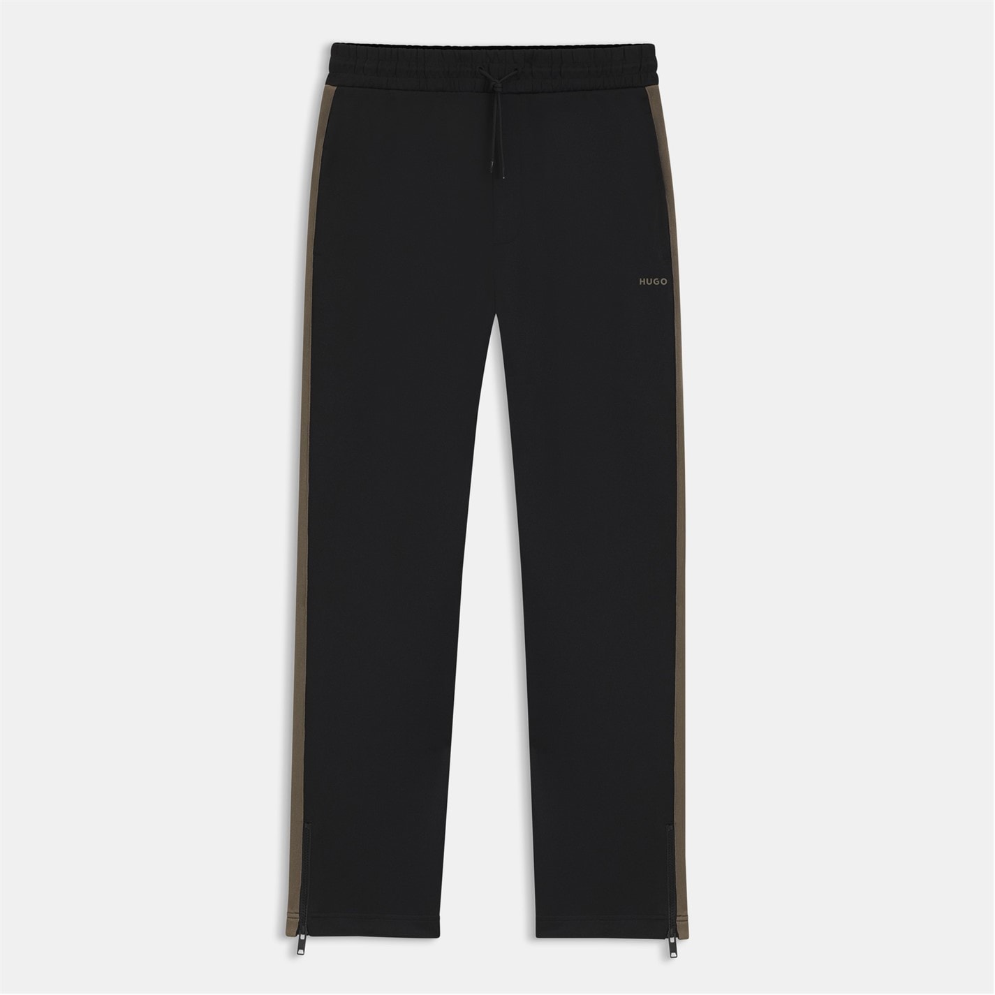 Tepláky Hugo Black 001 2280636 Mens HUGO Comfort Jogger Bottoms with Logo Detail (Dolos) - 1