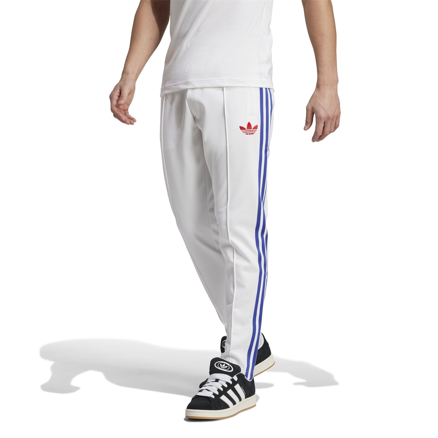 Tepláky adidas White 920626 Jude Bellingham Tracksuit Bottoms Mens - 2