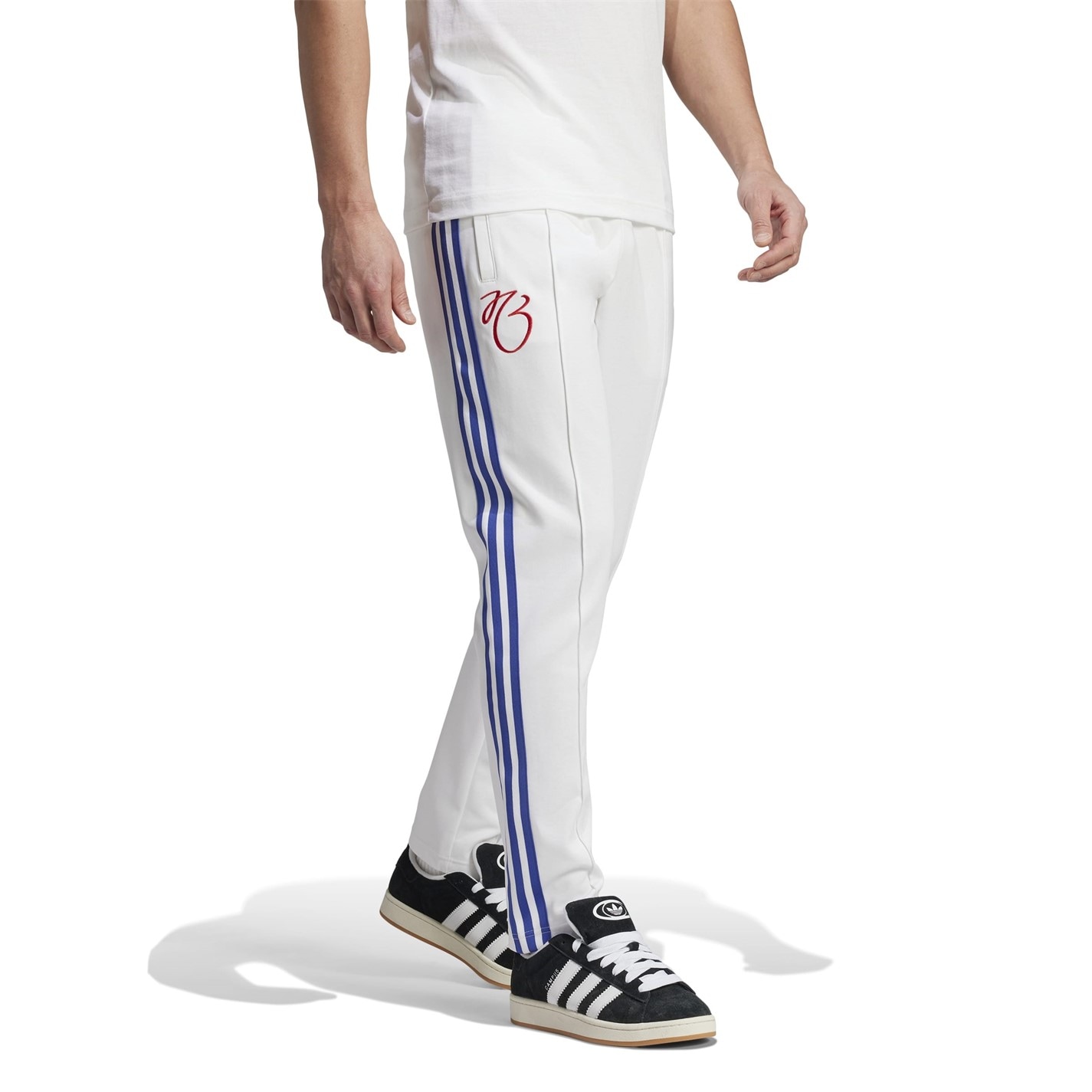 Tepláky adidas White 920626 Jude Bellingham Tracksuit Bottoms Mens - 6