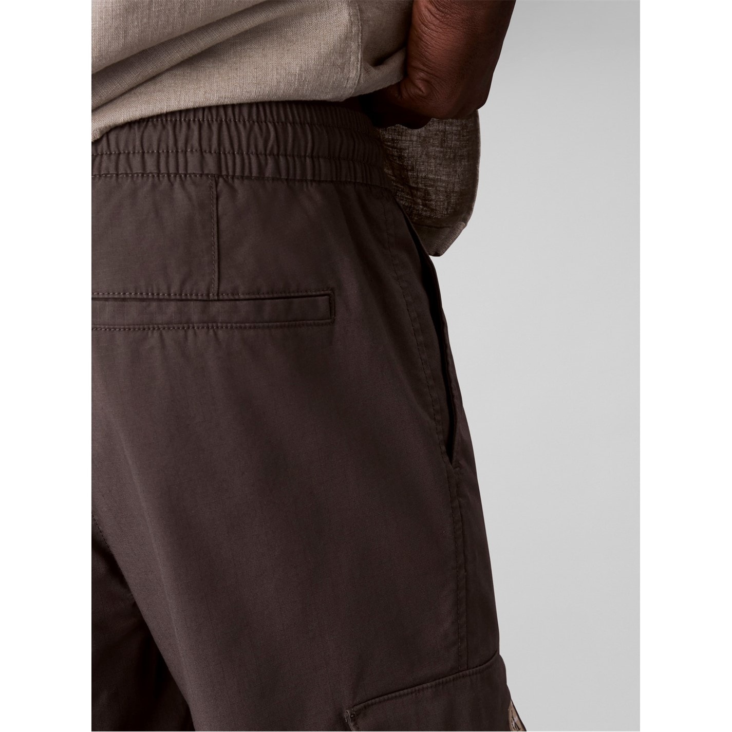 Kalhoty Calvin Klein Jeans Beluga 4499382 SKINNY CARGO TROUSER - 4