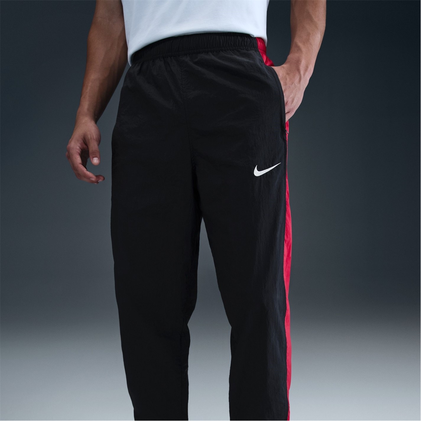 Tepláky Nike Black 3789599 T90 Tracksuit Bottoms Mens - 9