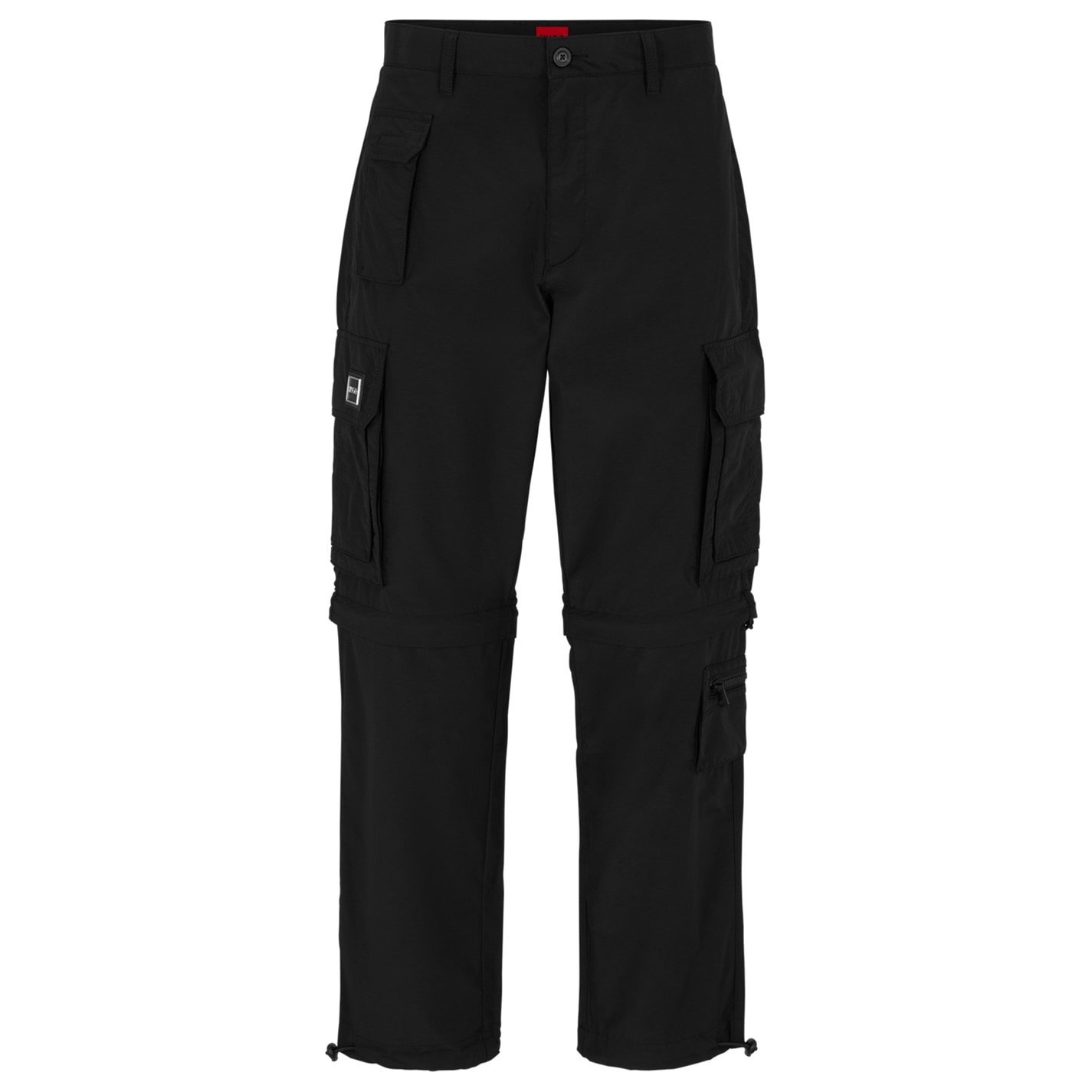 Kalhoty Hugo Black 3027750 Men's Straight Leg Trousers - 1