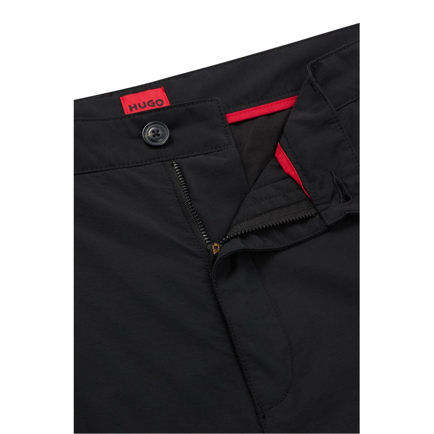 Kalhoty Hugo Black 3027750 Men's Straight Leg Trousers - 9