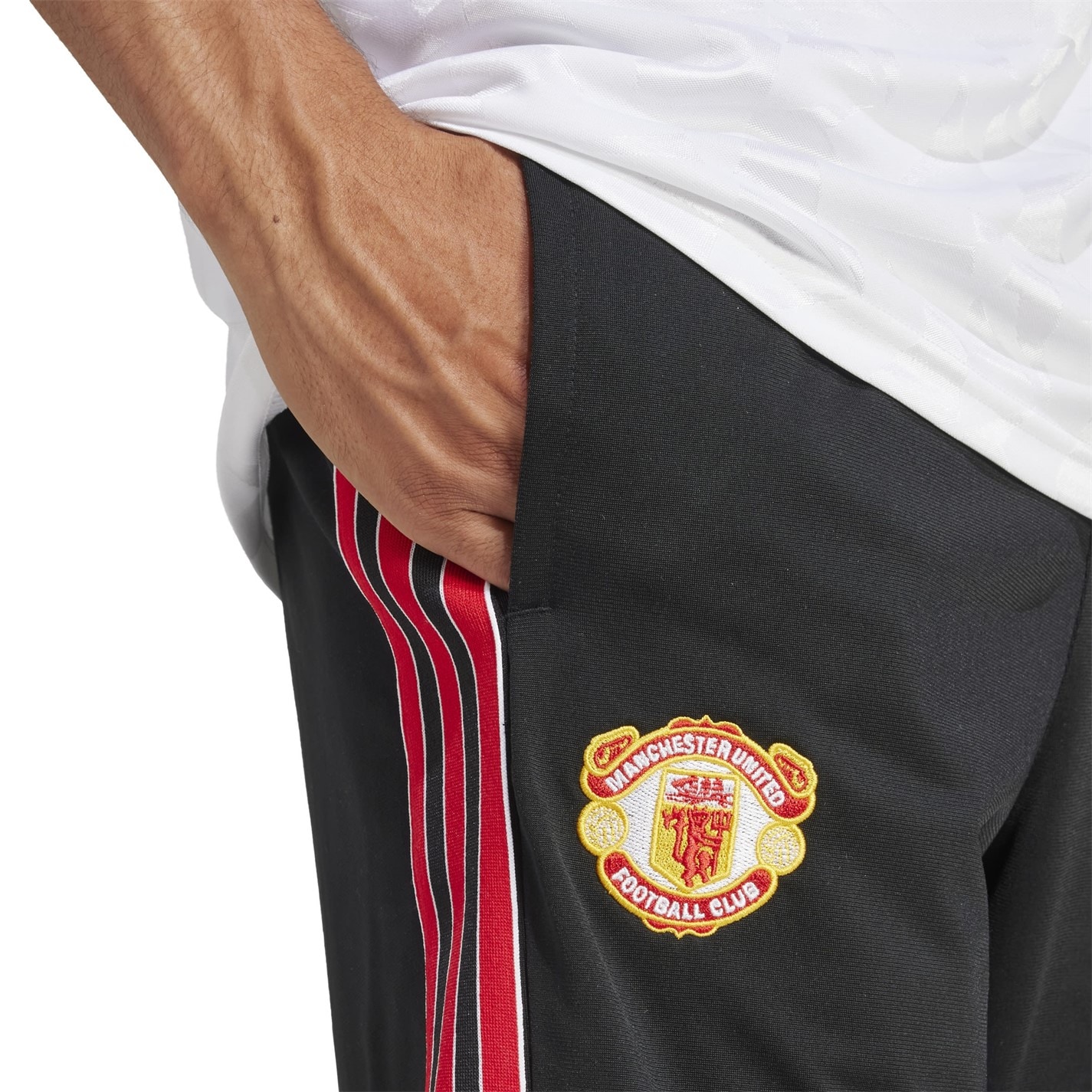 Tepláky adidas BLACK 1110876 Men's Performance Tracksuit Bottoms - 5