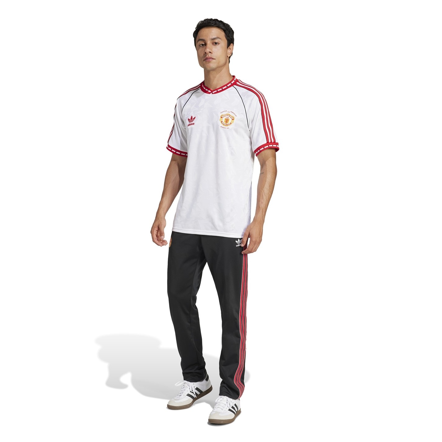 Tepláky adidas BLACK 1110876 Men's Performance Tracksuit Bottoms - 7