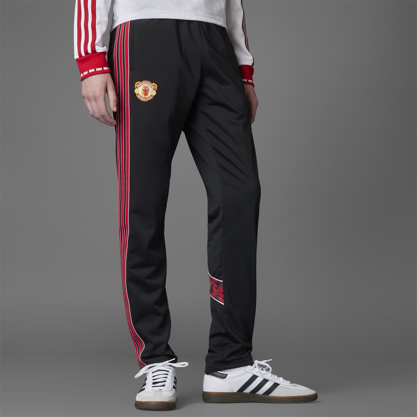Tepláky adidas BLACK 1110876 Men's Performance Tracksuit Bottoms - 8
