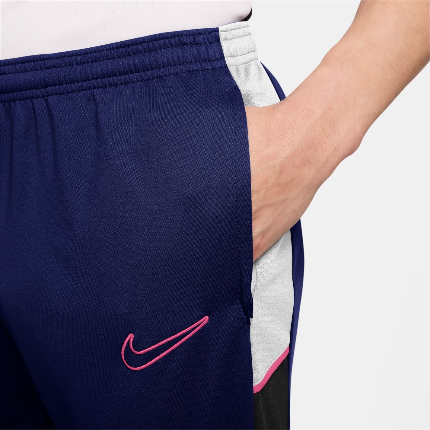 Tepláky Nike Blue 7931109 Academy Zippered Tracksuit Bottoms Mens - 3