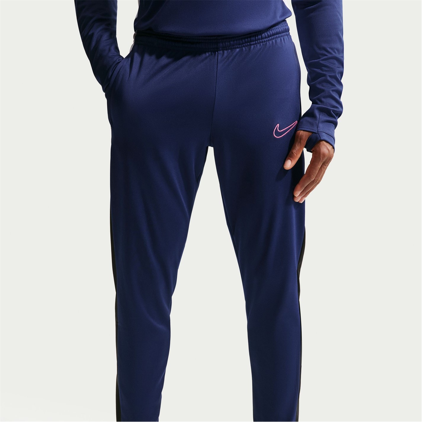 Tepláky Nike Blue 7931109 Academy Zippered Tracksuit Bottoms Mens - 4