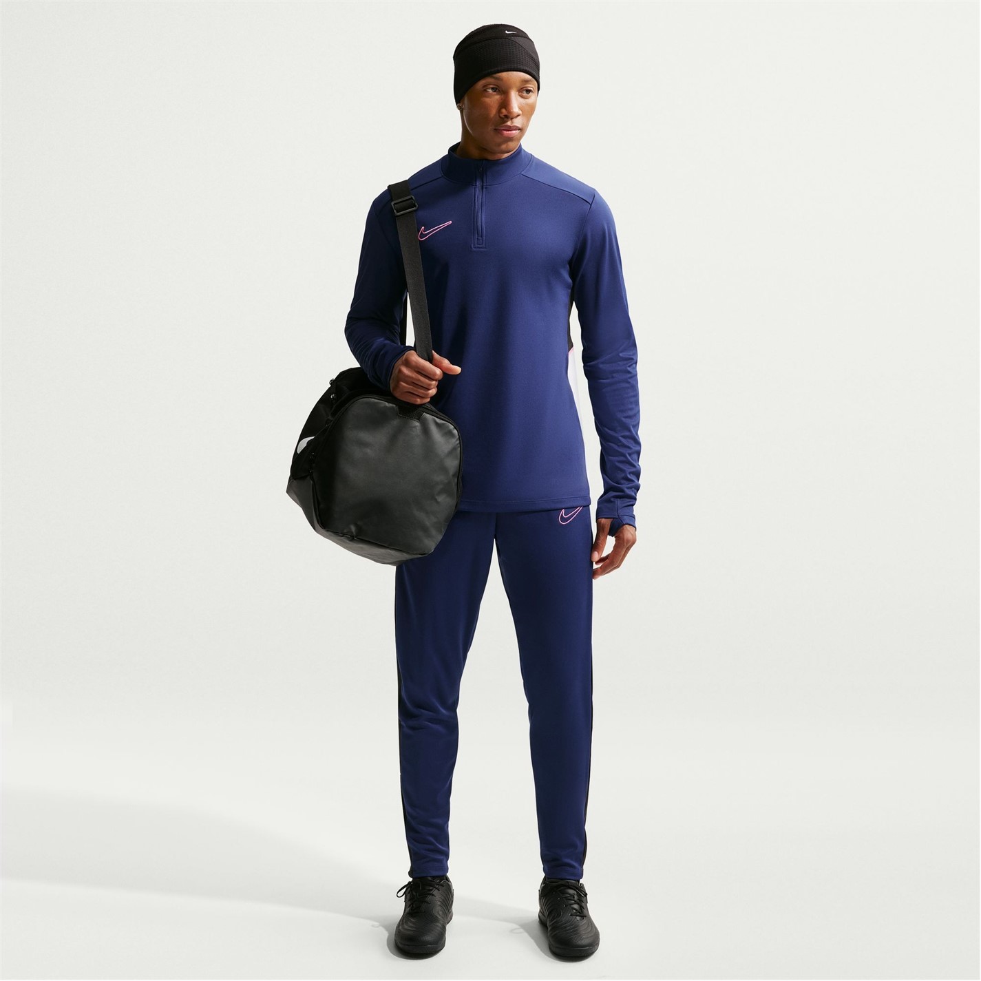 Tepláky Nike Blue 7931109 Academy Zippered Tracksuit Bottoms Mens - 7