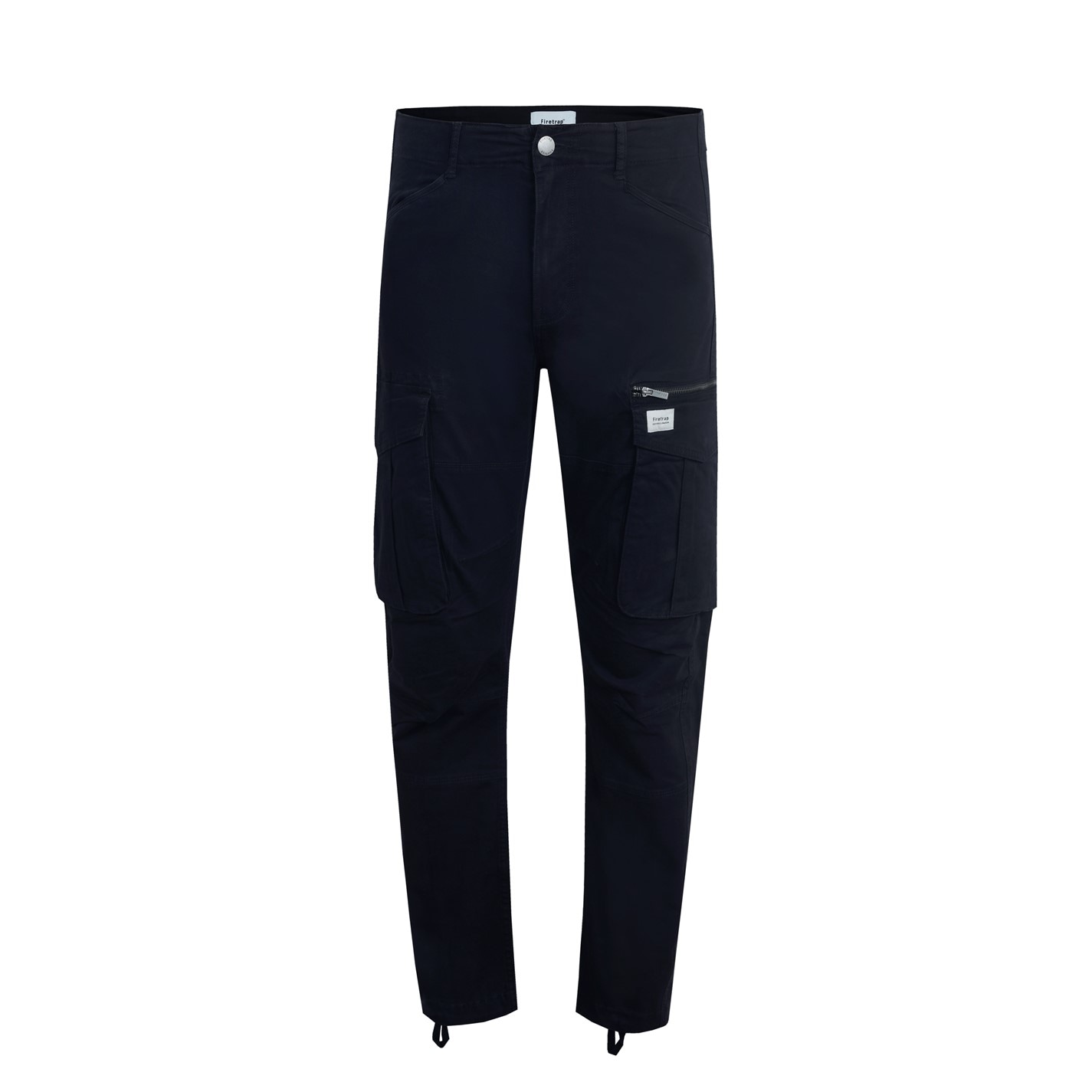 Kalhoty Firetrap Wash Black 1038143
