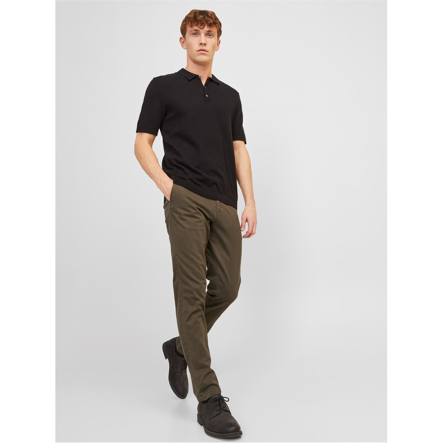 Jack and Jones Marco Bowie Chinos Mens - 5