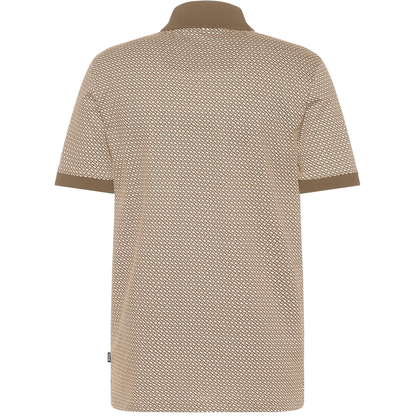 Tričko BOSS Open Beige 282 9365627 Men's H-Parlay 204 Short-Sleeve Tailored Fit Polo Shirt - 2