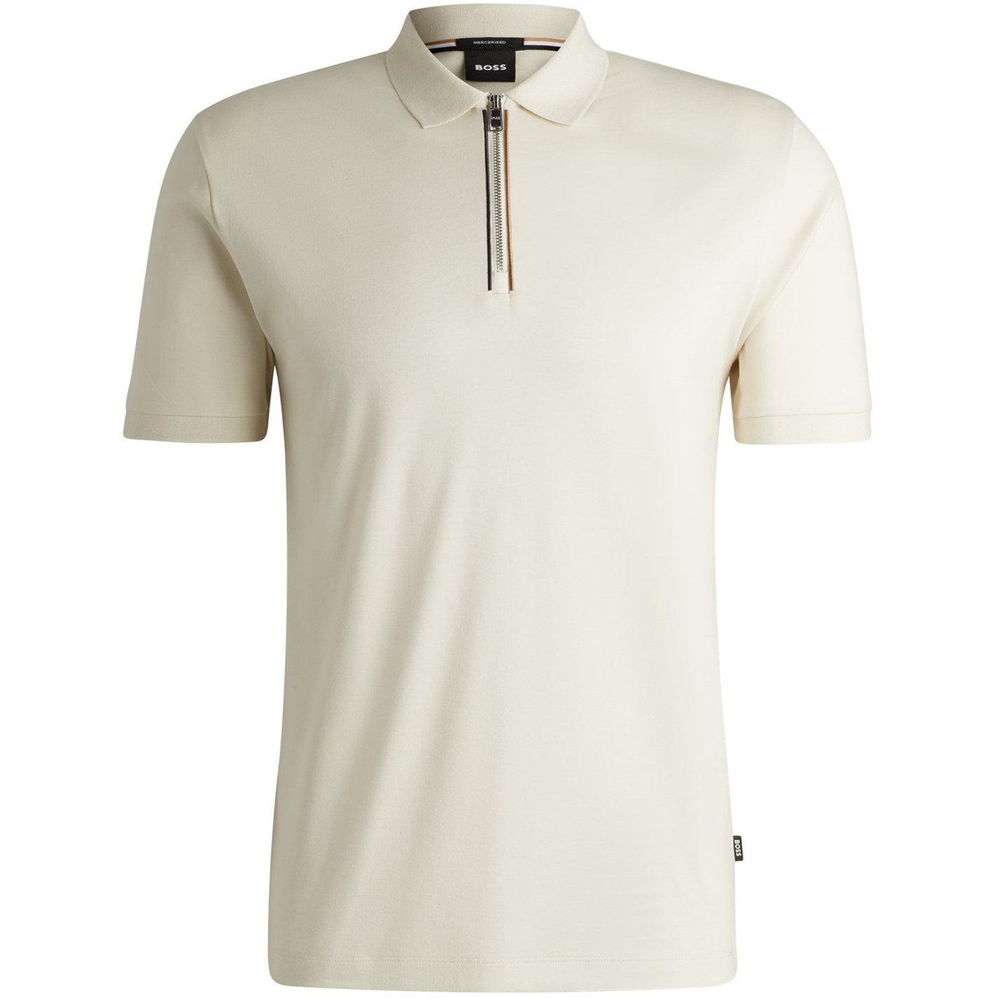 Tričko Boss Open White 131 5814958 Men's C-Polston 36 Short-Sleeve Polo - 1