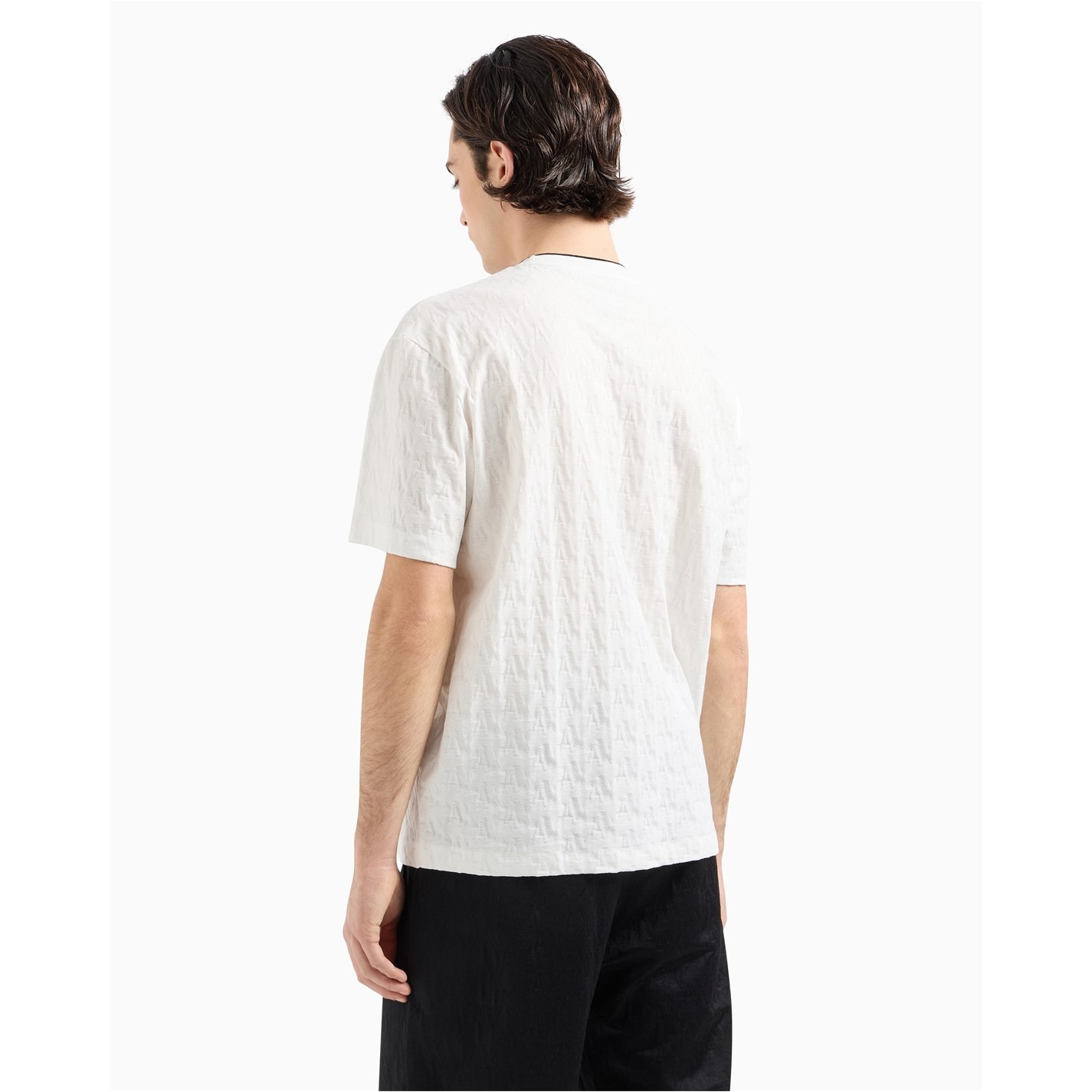 Tričko Armani Exchange Off White 1116 2091436 Men's T-Shirt - 2