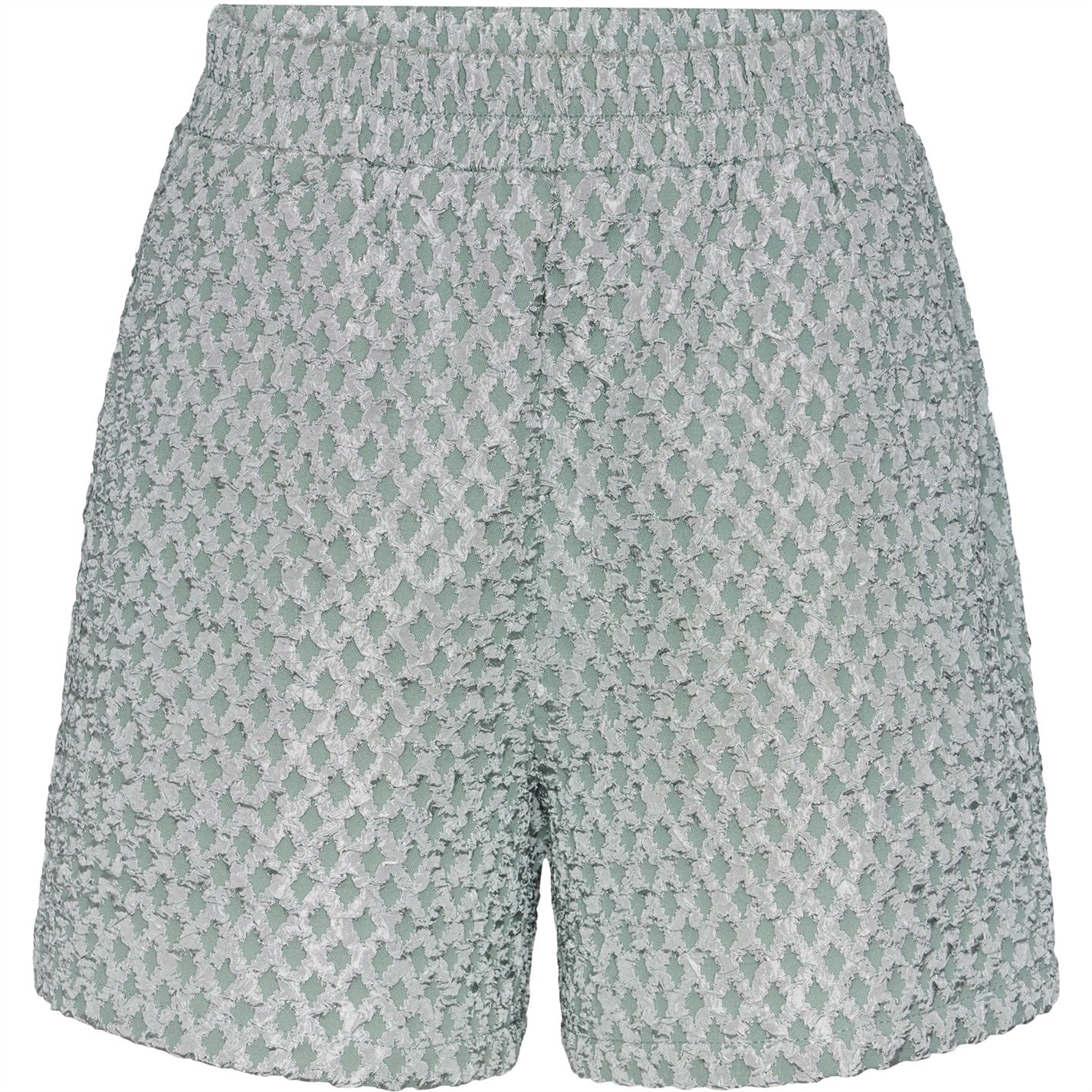Kraťasy Pieces Blue Haze 2790848 Women's Heavyweight Jersey Jogger Shorts - 5