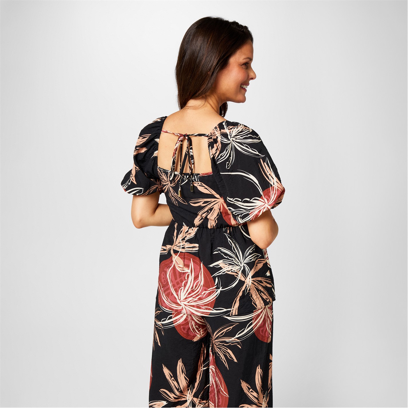 Košeľa Biba Sunset Print 7852699 Square Neck Top - 2