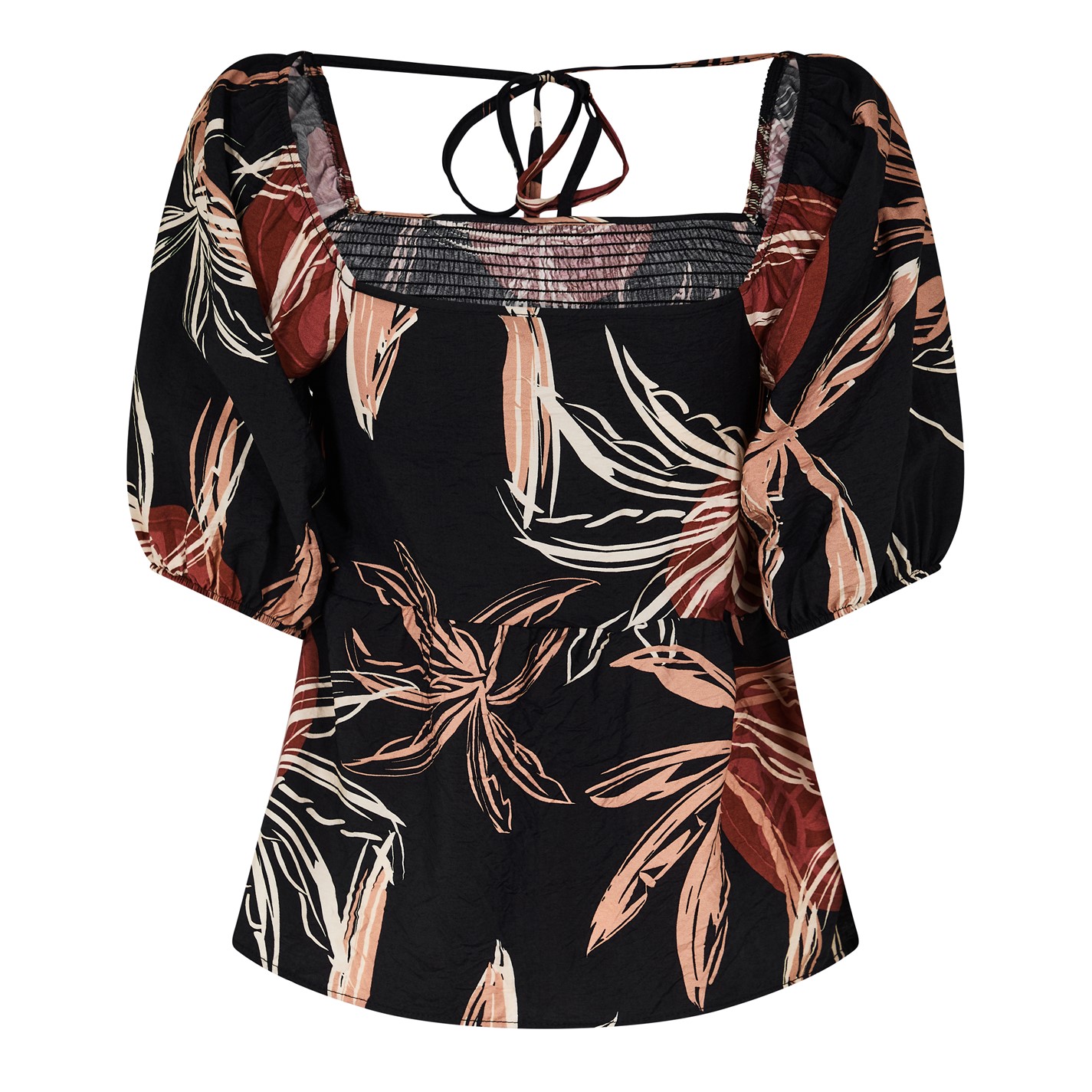 Košeľa Biba Sunset Print 7852699 Square Neck Top - 6