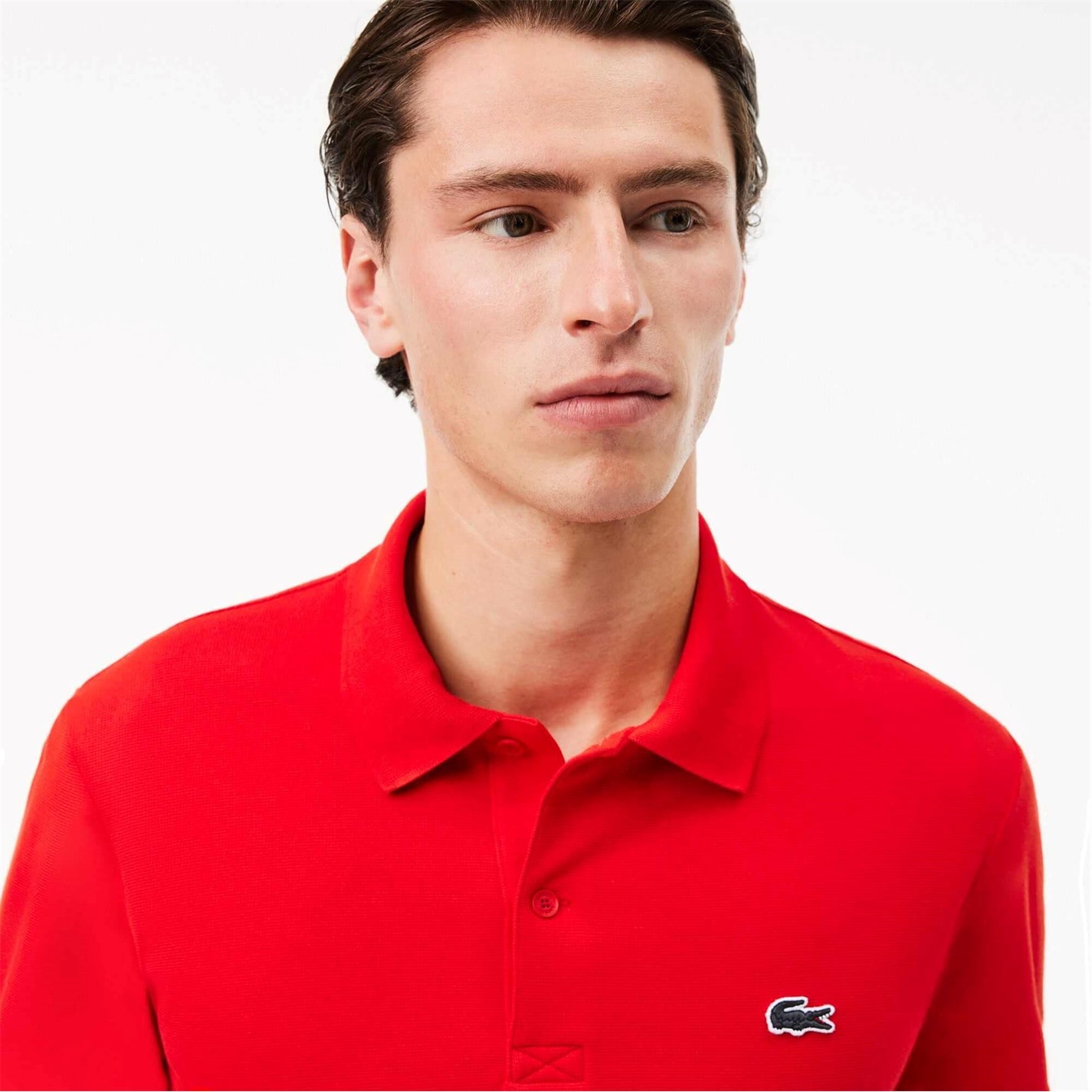 Tričko Lacoste Red 240 5570836 Men's Regular Fit Short Sleeve Polo Shirt - 2