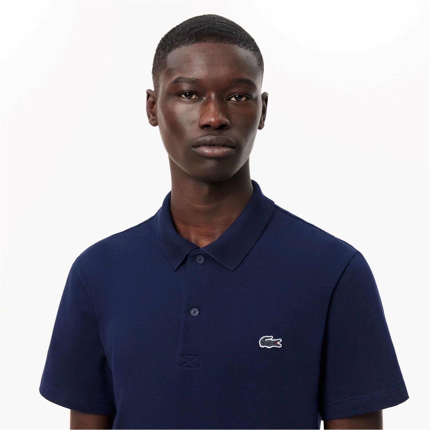 Tričko Lacoste Navy 166 709681 Men's Regular Fit Short Sleeve Polo Shirt - 2