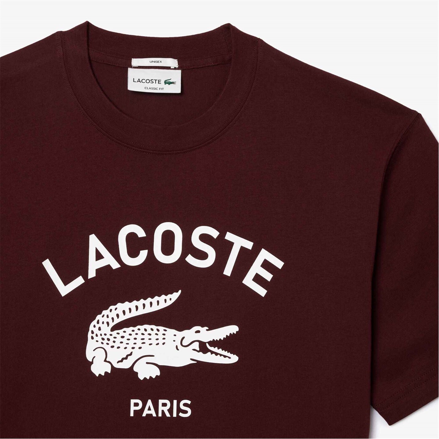 Tričko Lacoste Burg BZD 7563814 Men's Large Logo Short Sleeve T-Shirt - 7
