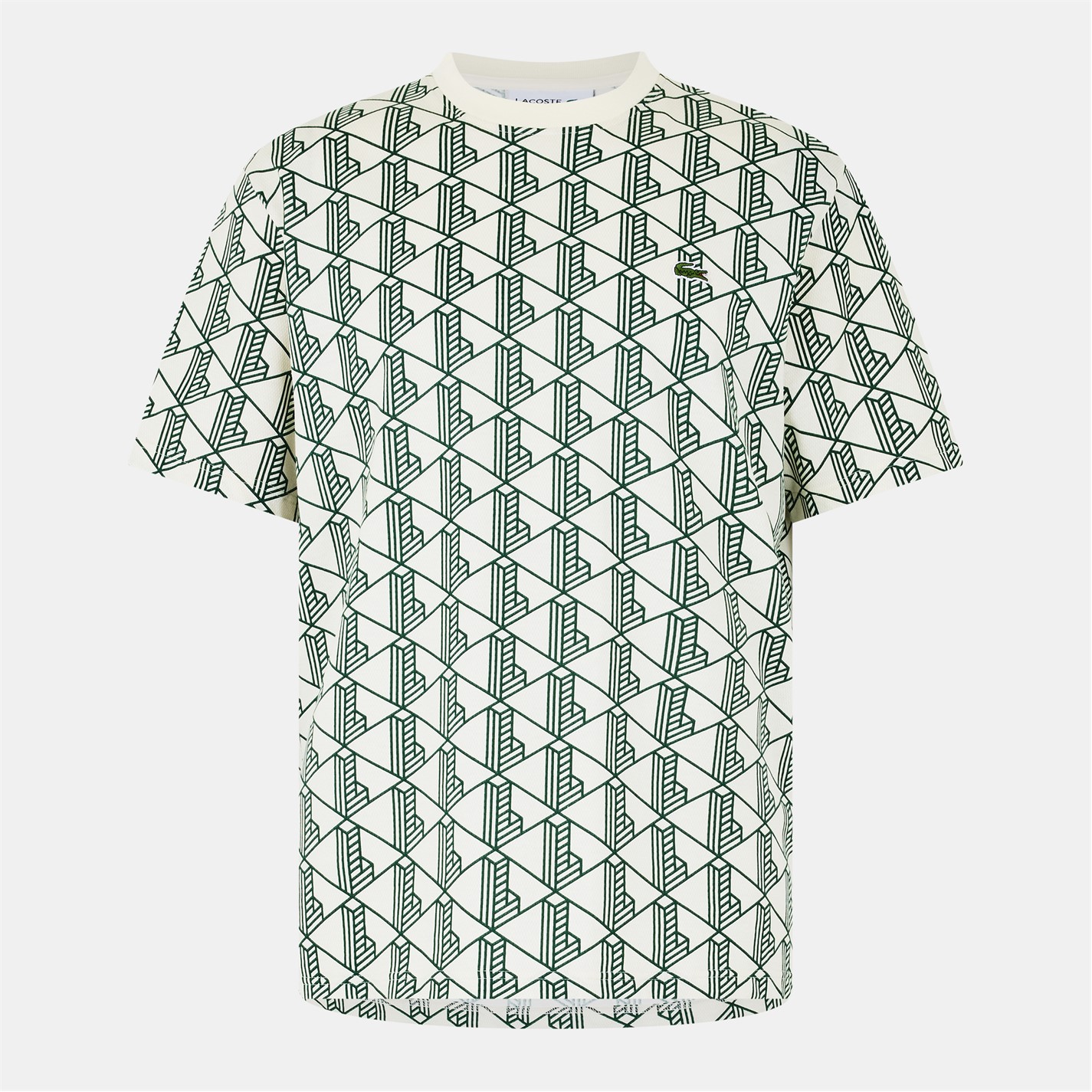 Tričko Lacoste Lapland 3668611 Men's All Over Print Mono T-Shirt - 1