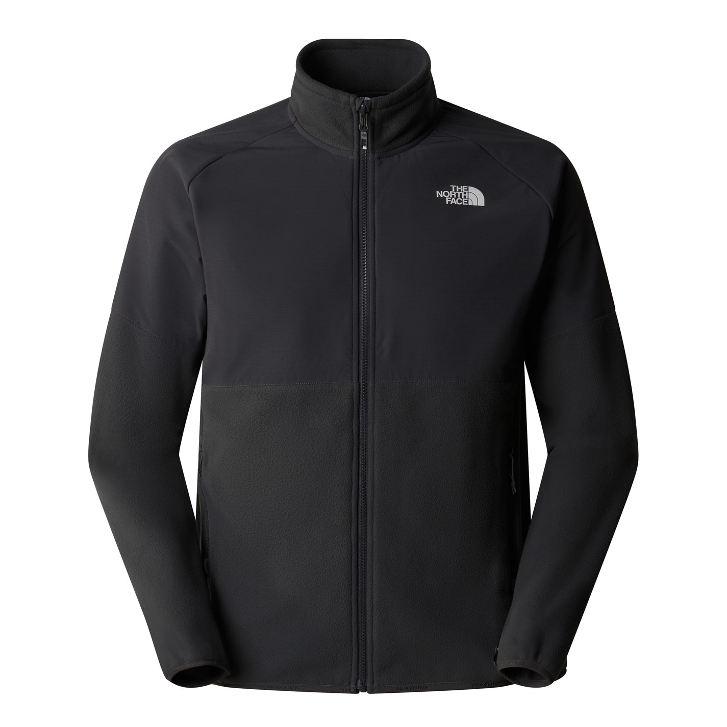 Mikina The North Face Grey 8298781 Men's TNF Glacier Full Zip Fleece - 1