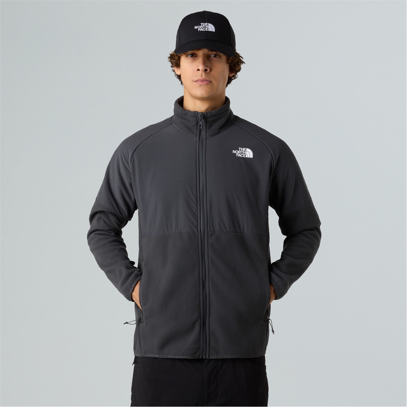 Bunda The North Face Black 5629619 Men's TNF Glacier Full Zip Fleece - 3
