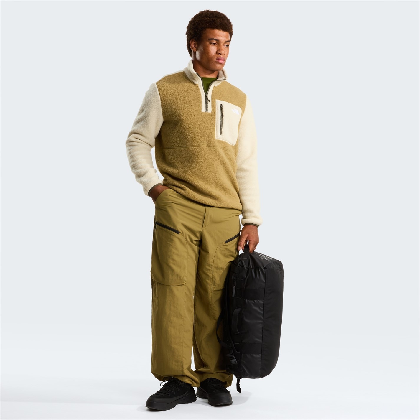 Mikina The North Face Cedar 184203 Yumiori Quarter Zip Unisex Adults - 5